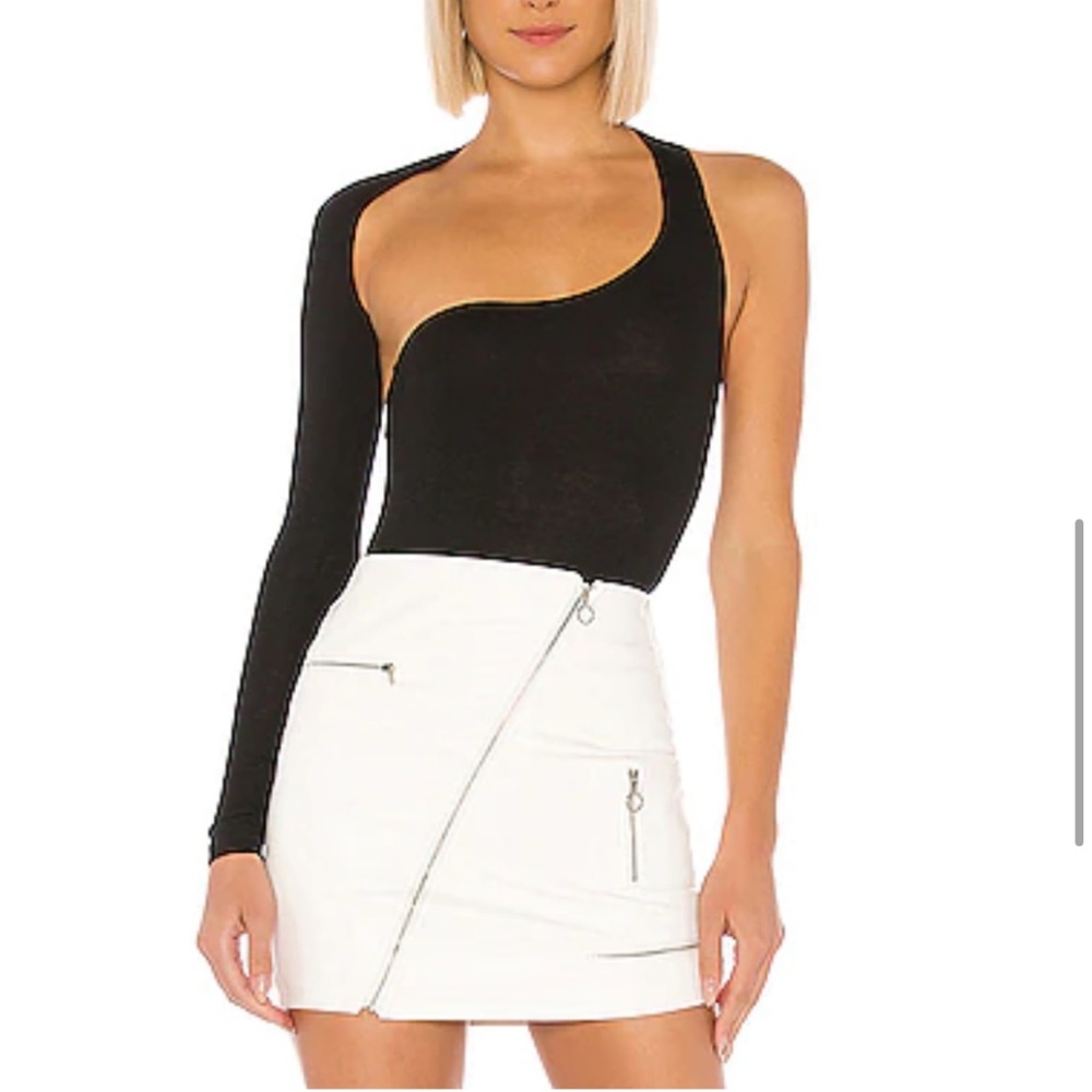 Superdown Black Bodysuit